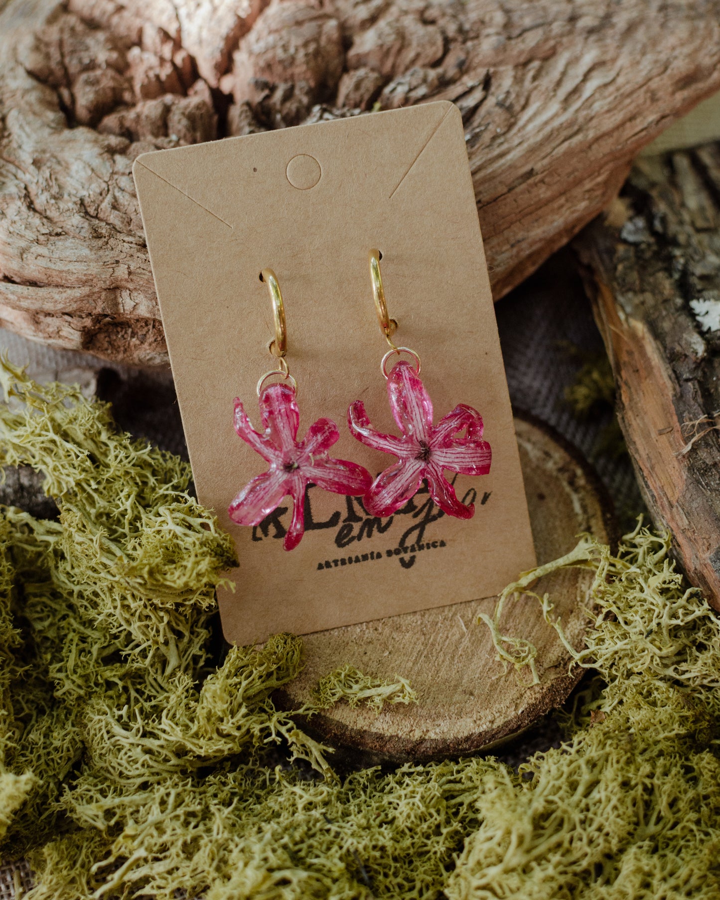 Pendientes jacinto