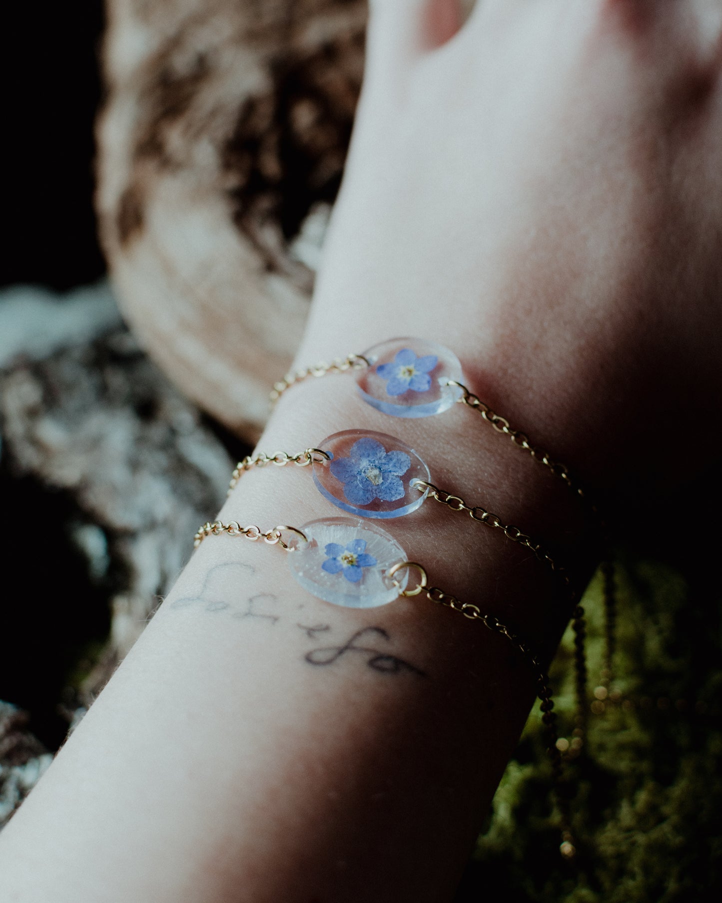 Pulsera nomeolvides