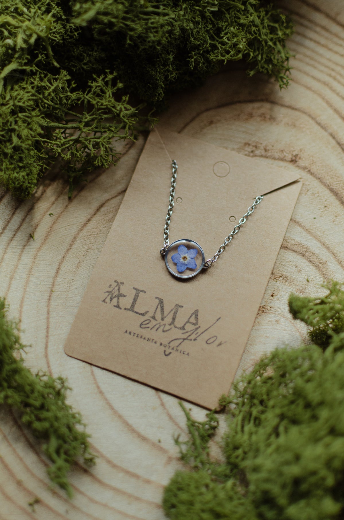 Collar nomeolvides