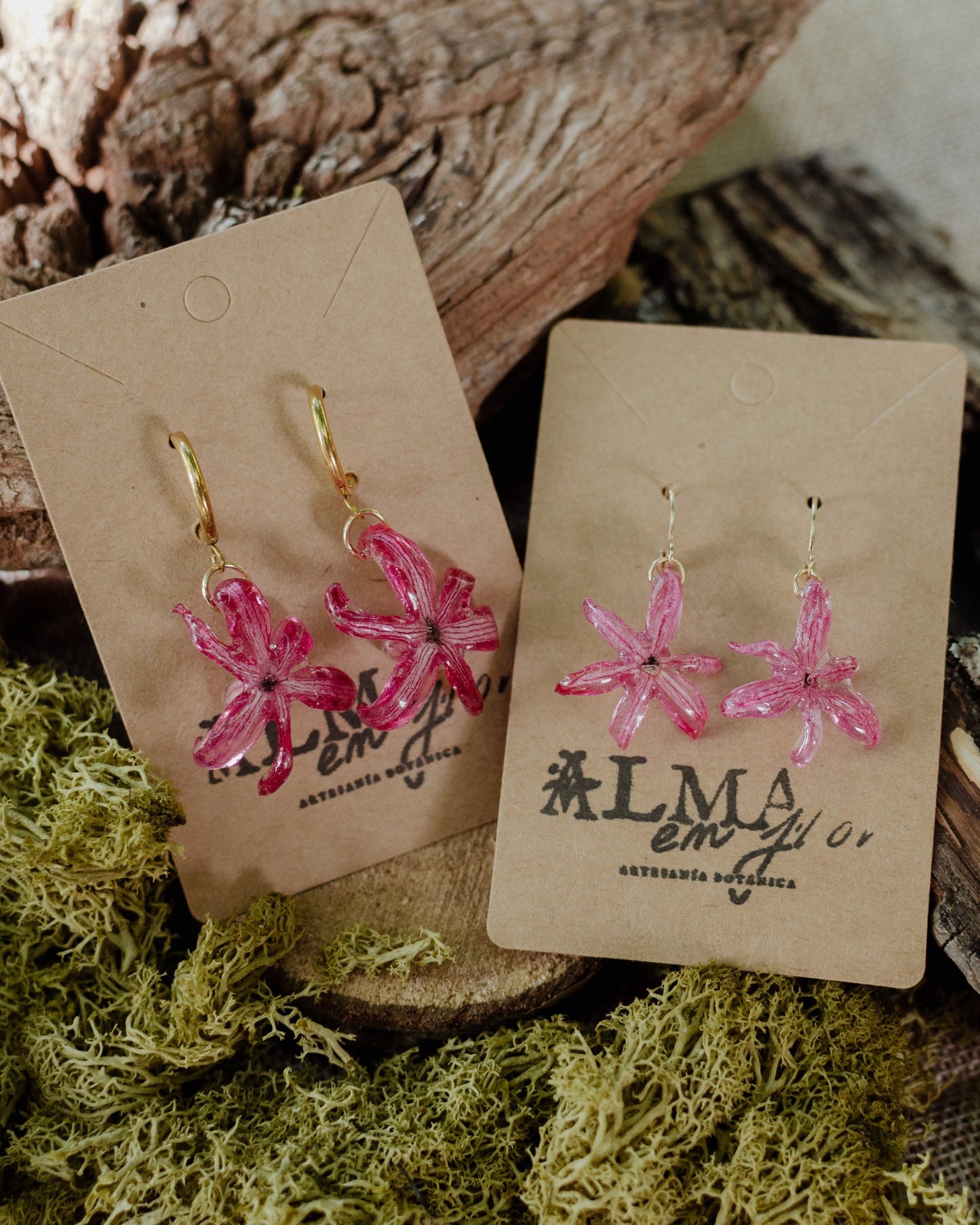 Pendientes jacinto